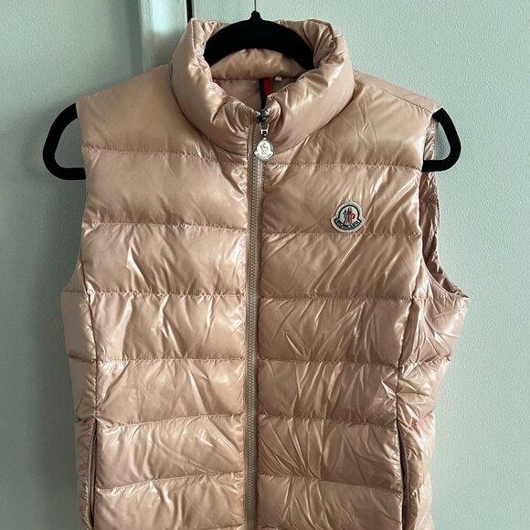 Women's Moncler Ghany Quilted Puffer Vest - Picture 7 of 7